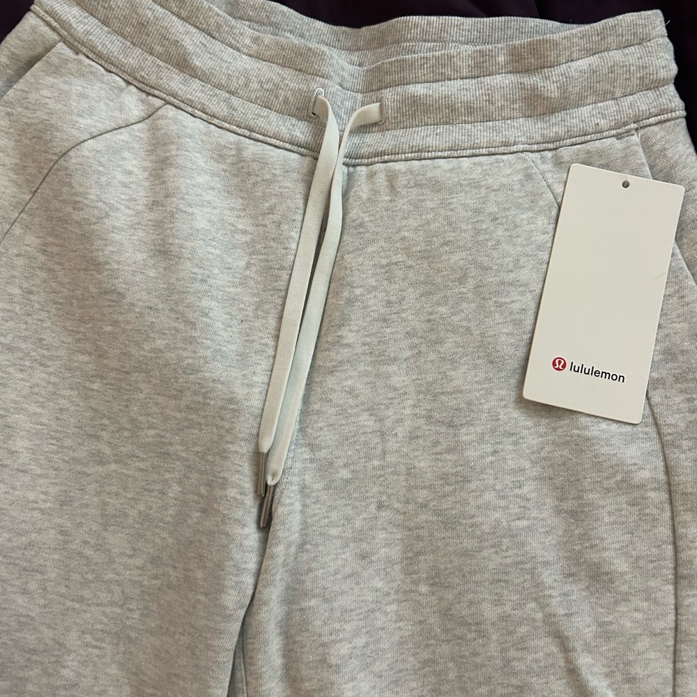 Lululemon Athletica Gray scuba joggers